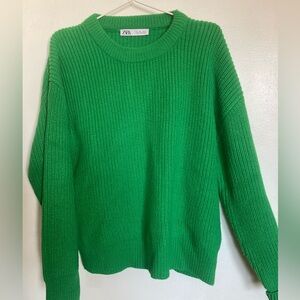 ZARA Purl Knit Sweater